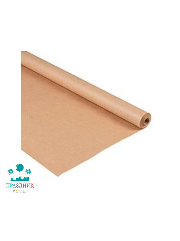 БУМАГА крафт 60 см, в рулоне