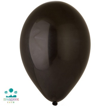 ШАР (латекс) И 10" Металлик Black