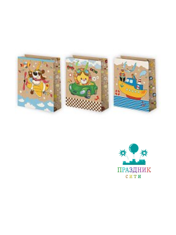 ПАКЕТ Детский крафт 18х23 см