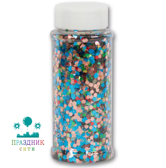 БЛЕСТКИ КОНФЕТТИ д/декора ассорти 90гр