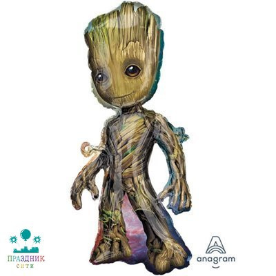 ШАР (Фольга) А ФИГУРА 115 in Стражи Галактики Малыш Грут