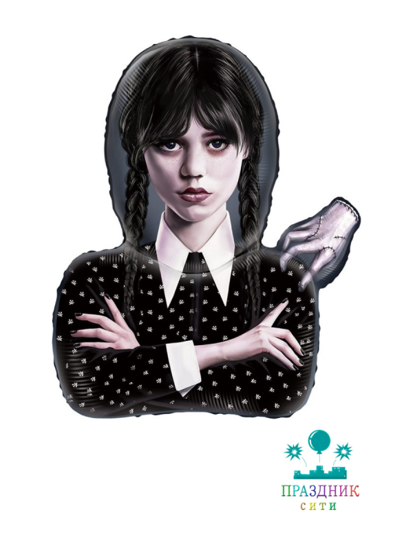 ШАР (Фольга) К ФИГУРА 45 in Мрачная стори, Уэнсдей