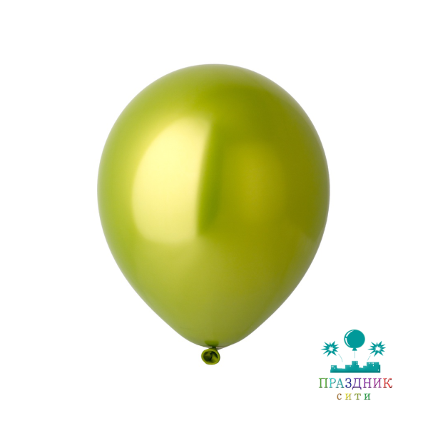 ШАР (латекс) Е 12" Хром Light Green