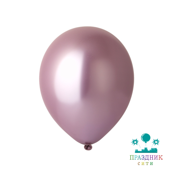 ШАР (латекс) Е 12" Хром Light Pink
