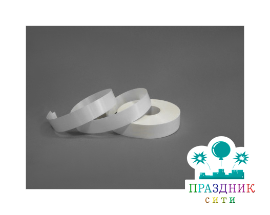 ЛЕНТА полипропилен.металл, 2см, белая