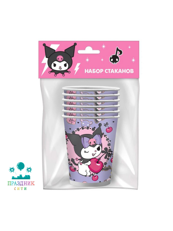 СТАКАН Kuromi 6шт