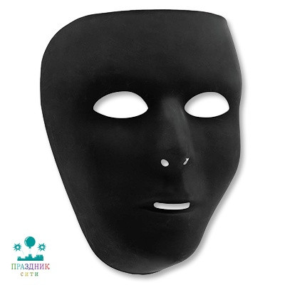 МАСКА пластик черная/А