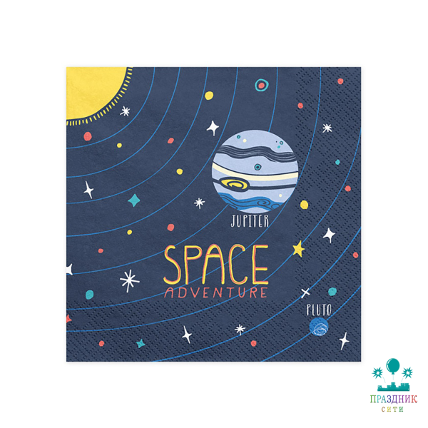 САЛФЕТКА Космос 33см