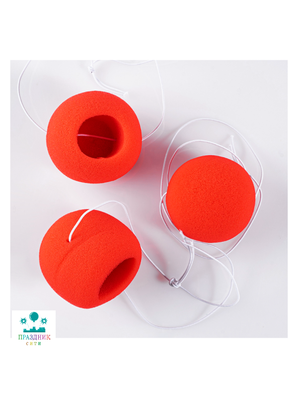 НОС клоуна Красный