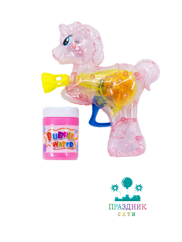 МЫЛЬНЫЕ ПУЗЫРИ Единорог светящийся