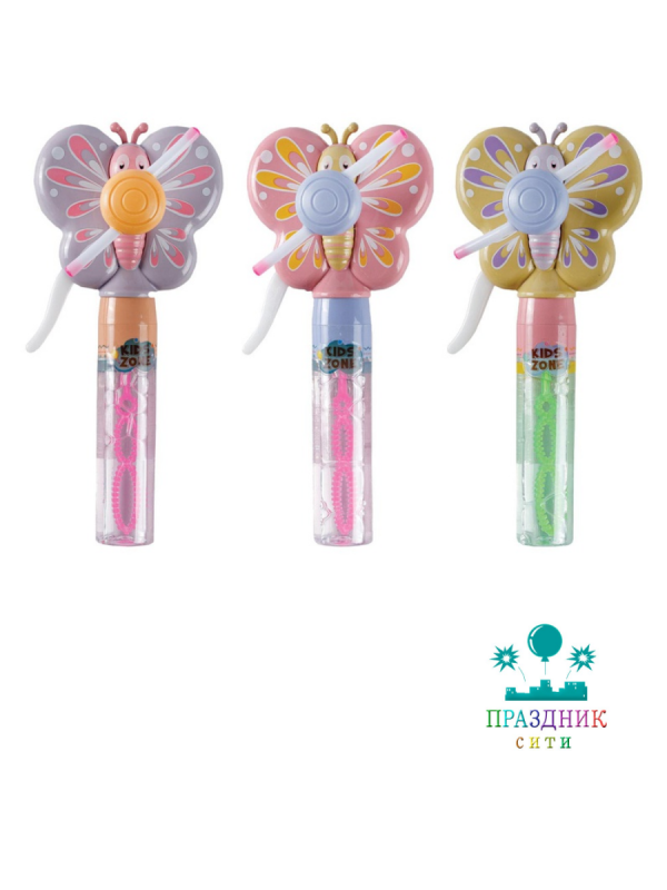 МЫЛЬНЫЕ ПУЗЫРИ Бабочка Ветерок 40мл