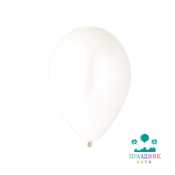 ШАР (латекс) И 10" Пастель White