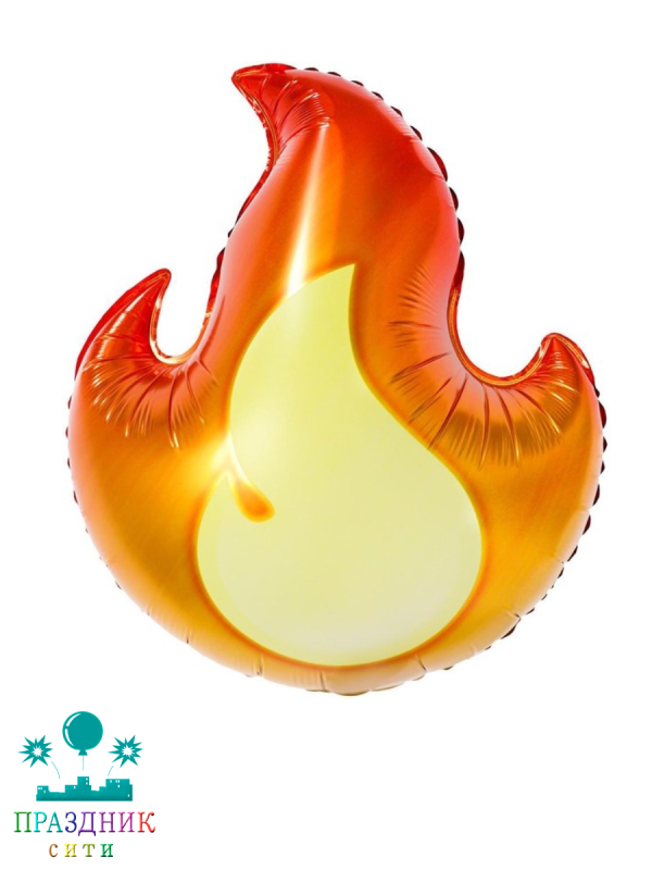 ШАР (Фольга) ФИГУРА 45 in Пламя