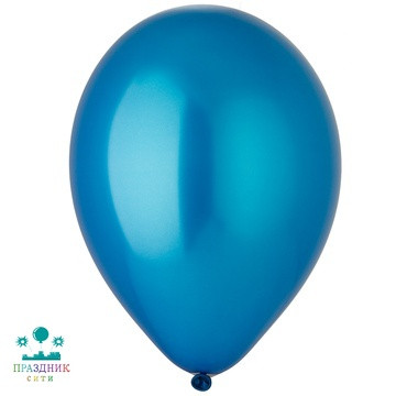 ШАР (латекс) И 10" Металлик Blue