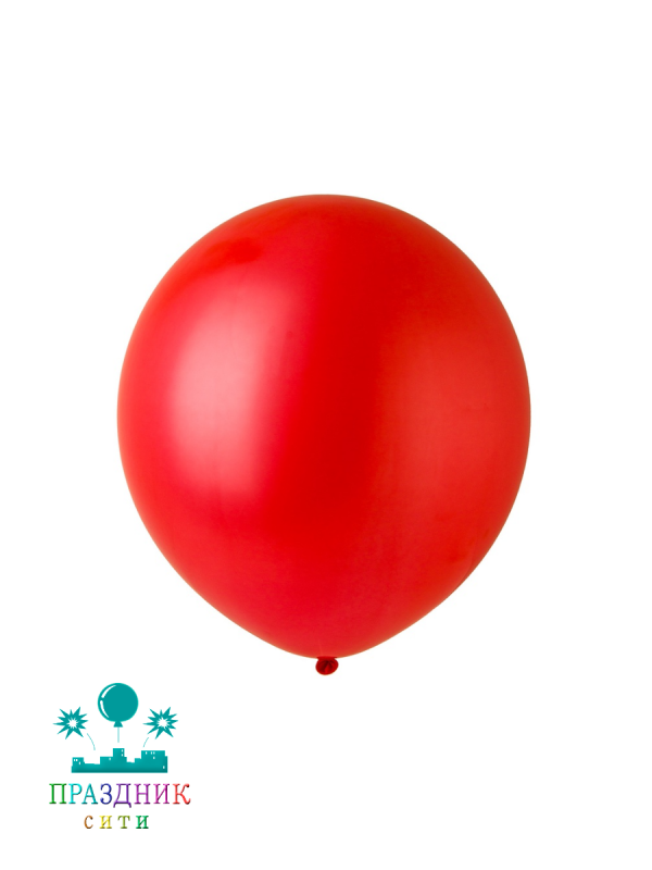 ШАР (латекс) 24 in/025 Пастель Экстра Red