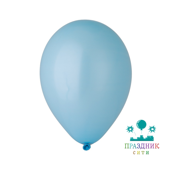 ШАР (латекс) И 12" Пастель Baby Blue