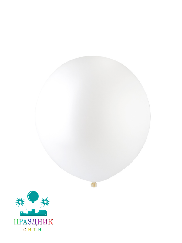ШАР (латекс) 24 in/025 Пастель Экстра White