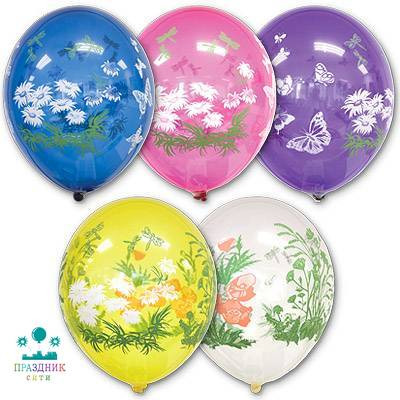 ШАР с рисунком 14" Лето