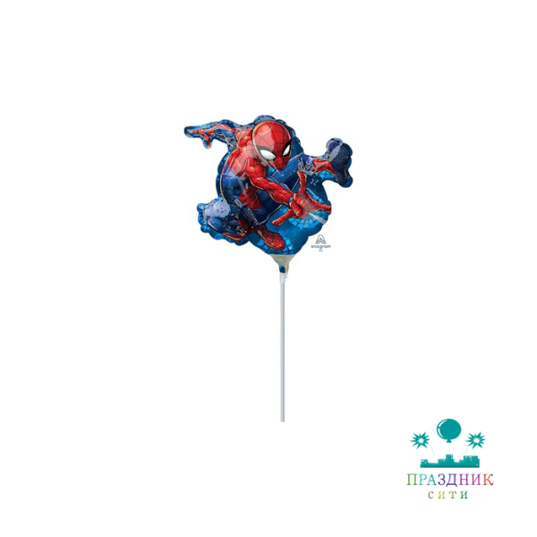 ШАР (Фольга) Мини ФИГУРА Человек Паук