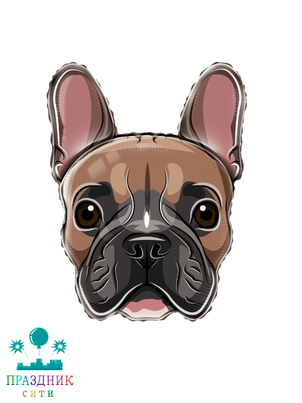 ШАР (Фольга) ФИГУРА 45 in Бульдог