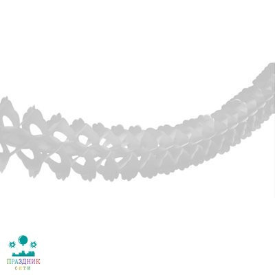 ГИРЛЯНДА бум декор Белая 3,6м