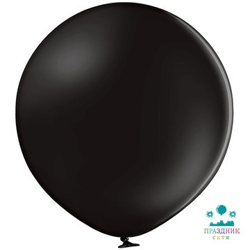ШАР (латекс) 24 in/025 Пастель Экстра Black