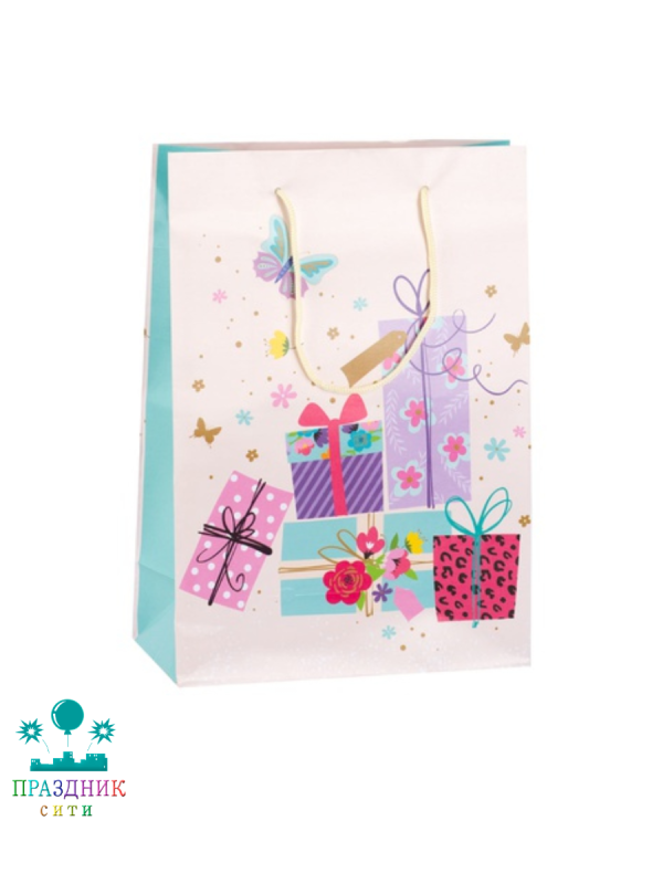 ПАКЕТ Мои подарки 22x31x10 см