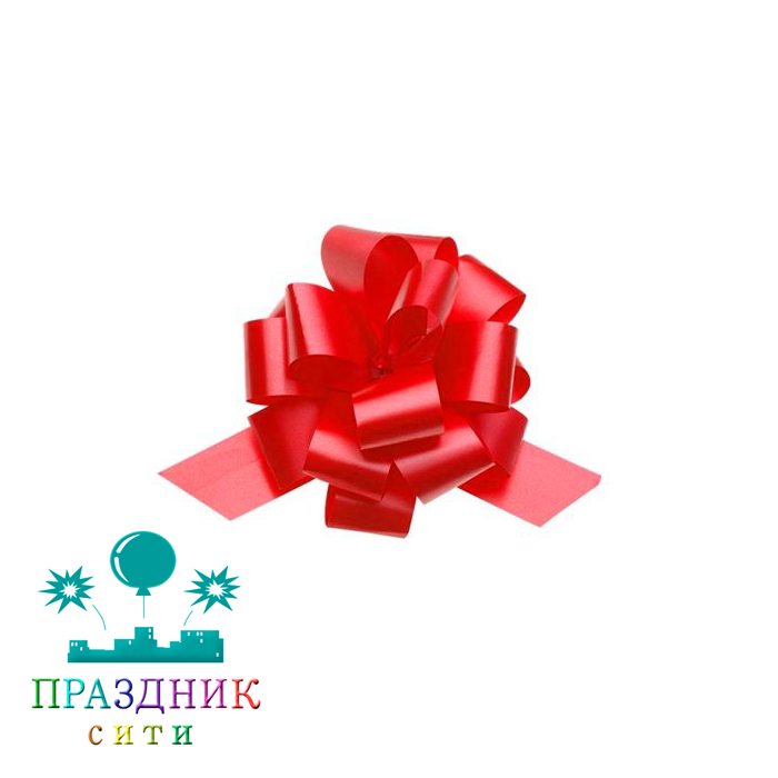 БАНТ ШАР 3см, Классика, красный