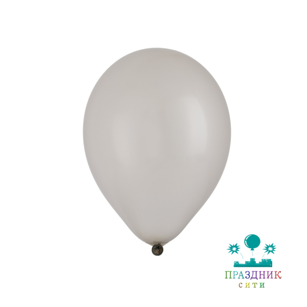 ШАР (латекс) Е 10" Металлик Silver