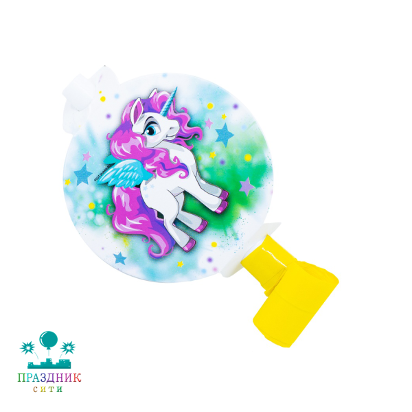 ЯЗЫК ГУДОК Единорог 6шт