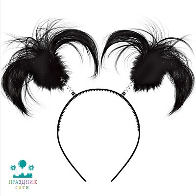 ОБОДОК антенки хвостики черные