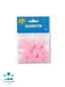 КОНФЕТТИ Круги тишью Розовые 1,5см 10гр
