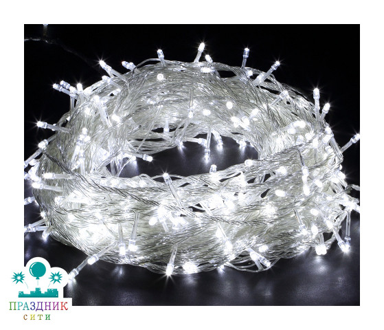 ГИРЛЯНДА Холодный белый свет светодиодная 9м