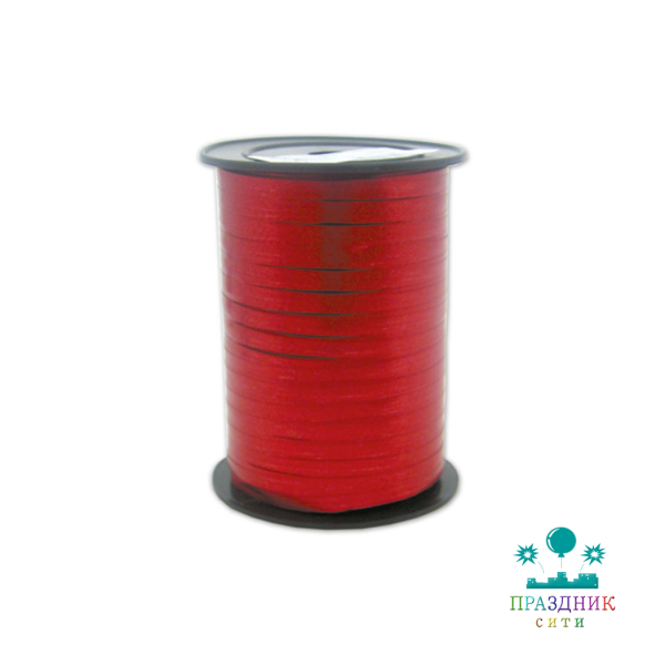 ЛЕНТА металлизир 5ммХ230м красная