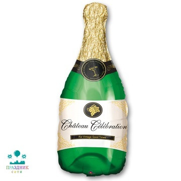 ШАР (Фольга) А ФИГУРА 70 in Бутылка шампанского