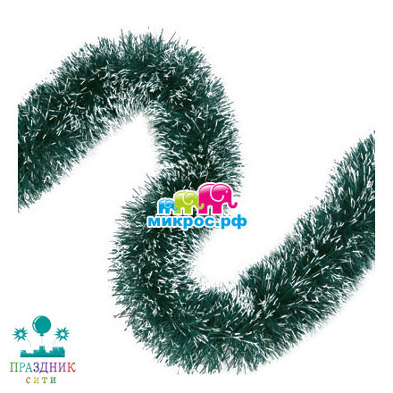 МИШУРА темно-зеленая 2 м