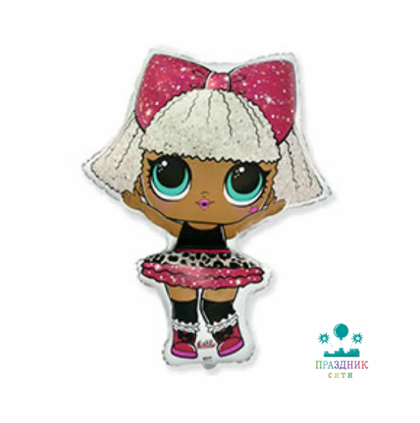 ШАР (Фольга) Ф ФИГУРА 34 in Куклы ЛОЛ DIVA