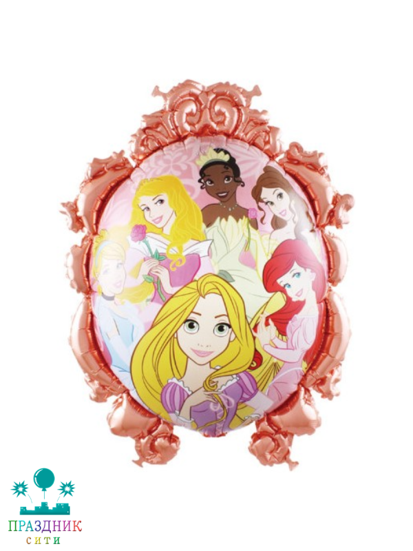 ШАР (Фольга) ФИГУРА 55 in Зеркало Принцессы Диснея