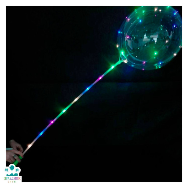 ДЕРЖАТЕЛЬ  для шаров со светодиодами 3м