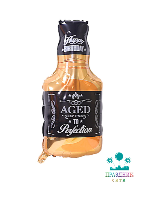 ШАР (Фольга) К ФИГУРА 40 in Бутылка Виски