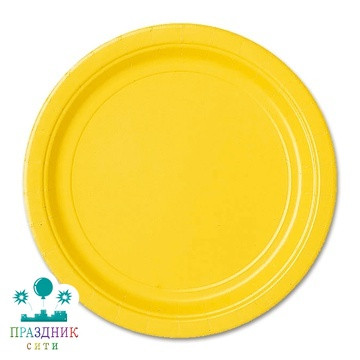 ТАРЕЛКА Yellow Sunshine 17см 8шт
