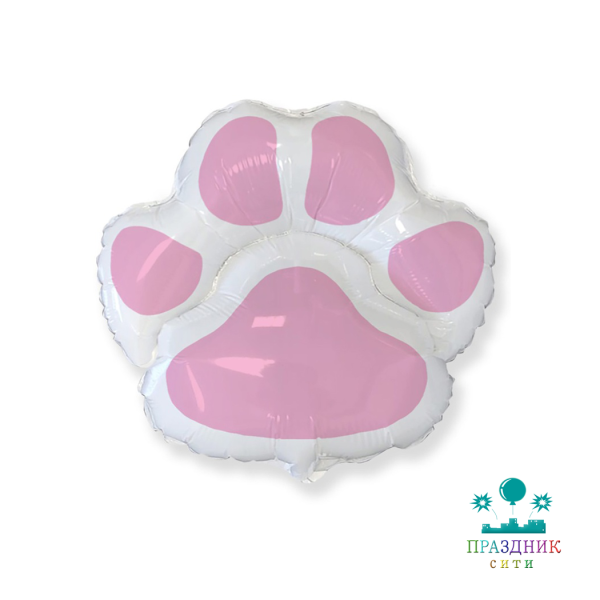 ШАР (Фольга) Ф ФИГУРА 70 in След розовый