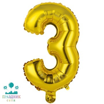 ШАР (Фольга) К БУКВА З Gold