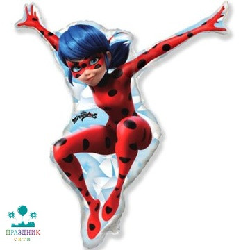 ШАР (Фольга) Ф ФИГУРА 50 in Леди Баг