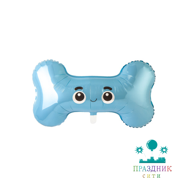 ШАР (Фольга) Ф ФИГУРА 50 in Косточка голубая