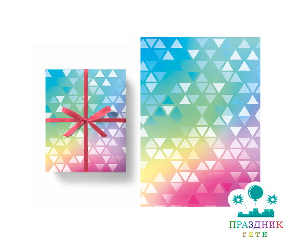 БУМАГА Абстракция, глянцевая 70 х 100 см