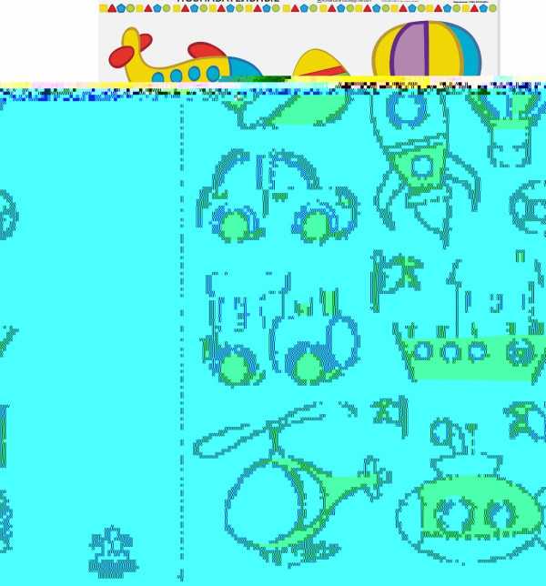 НАКЛЕЙКИ Изучаем транспорт 24 × 37 см