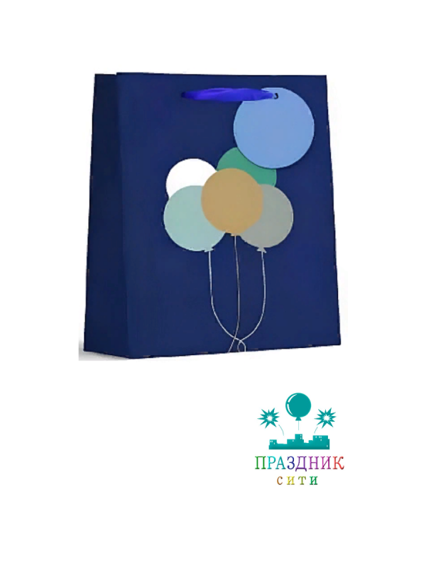 ПАКЕТ Шары в минимализме 26х32см