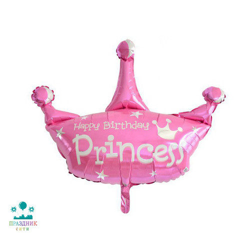ШАР (Фольга) ФИГУРА 35 in Корона для принцессы