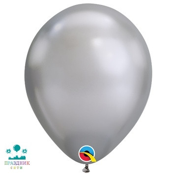 ШАР (латекс) 7" Хром Silver